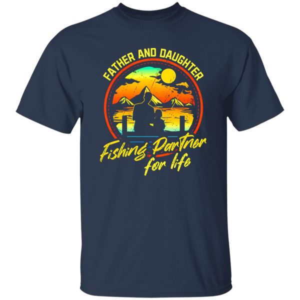 Dad And Daughter Matching Fishing Father’s Day Fisherman Shirt