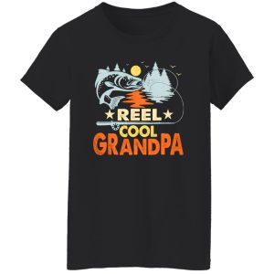 Fish Shirt, Vintage Reel Cool Grandpa Fishing Lover Vintage Father’s Day Shirt