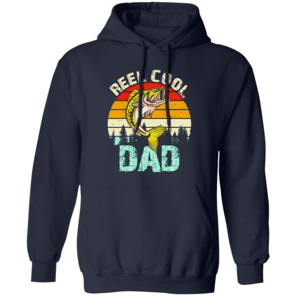 Father’s Day Dad Daddy Fathers Reel Cool Dad Fishing Shirt