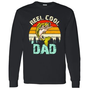 Father’s Day Dad Daddy Fathers Reel Cool Dad Fishing Shirt