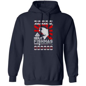 Fishing Beer Lover Christmas Sweatshirt, Merry Fishmas Shirt