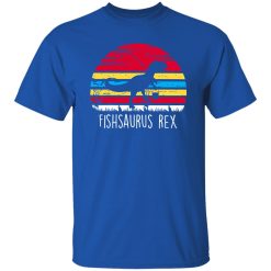 Fishing Dinosaur Shirt, Vintage Fishsaurus Rex Shirt