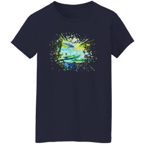 Famous Vintage Art Fishing In Spring Van Gogh Stylish Shirt