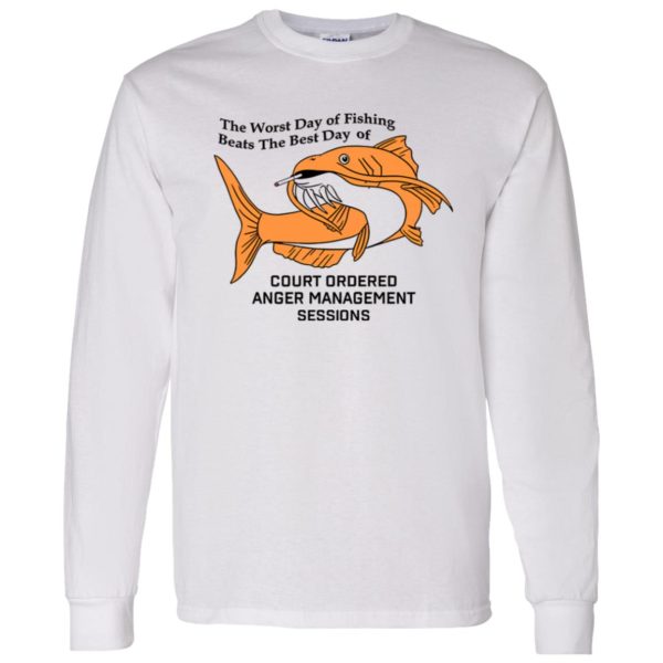 The Worst Day Of Fishing Beats The Best Day Of Court Funny Fishing Shirt