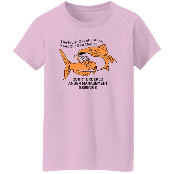 The Worst Day Of Fishing Beats The Best Day Of Court Funny Fishing Shirt