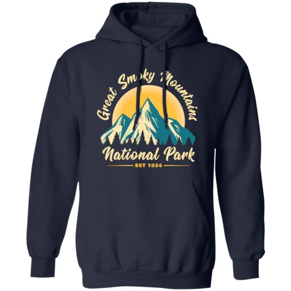 Great Smoky Mountains National Park Est 1934 Hiking Camping Shirt