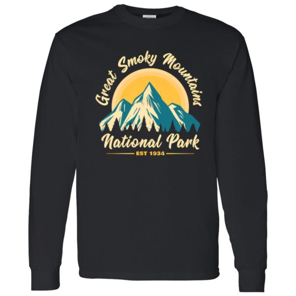 Great Smoky Mountains National Park Est 1934 Hiking Camping Shirt