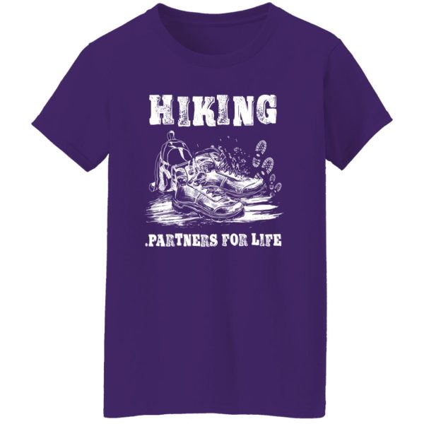 Hiking Boots Hiking Partners For Life For Hiking Lovers Shirt