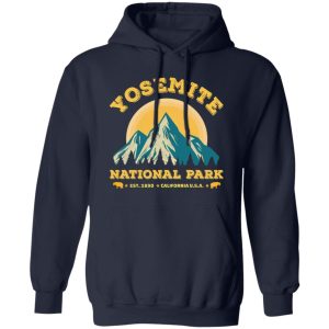 Nice Yosemite National Park Mountain Hiking Yosemite Shirt