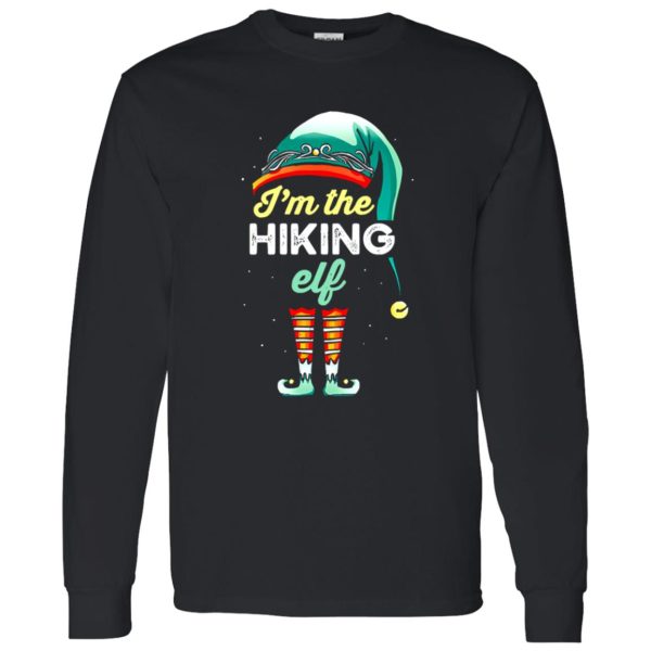 I’m The Hiking ELF Merry Christmas Christmas Gift Hiking Lover Shirt