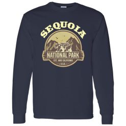 Sequoia National Park California Bear Vintage for Hiking Animal Lovers Shirt