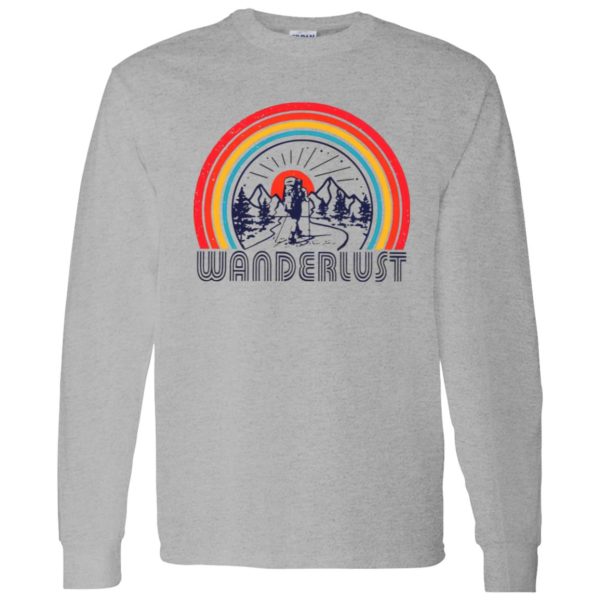 Wanderlust For Hiking And Traveling Lover Shirt