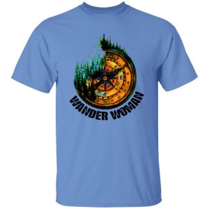 Wander Woman Compass For Hiking Lover Shirt