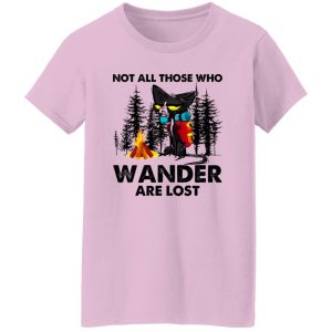 Not All Those Who Wander Are Lost Grumpy Cat For Hiking Lover Shirt