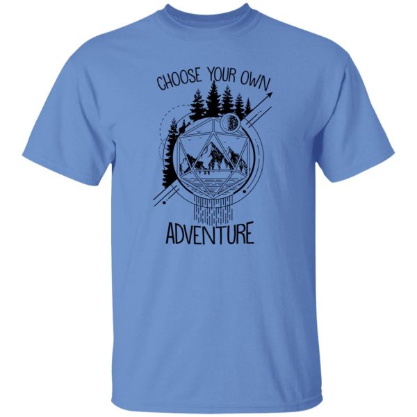 Mountain Inside Dice Choose Your Own Adventure for Hiking Lover Shirt