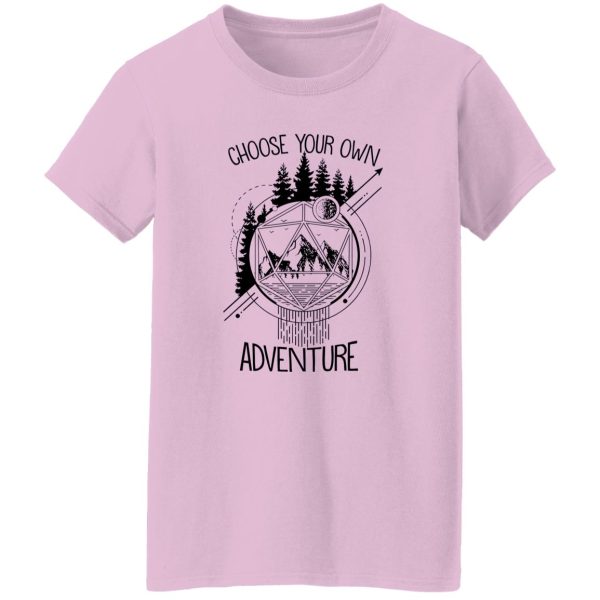 Mountain Inside Dice Choose Your Own Adventure for Hiking Lover Shirt