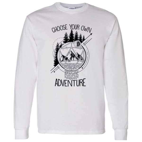 Mountain Inside Dice Choose Your Own Adventure for Hiking Lover Shirt