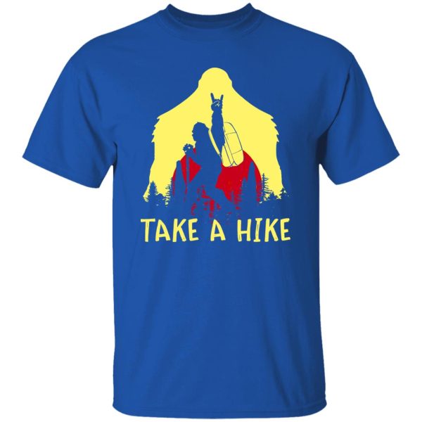 Take A Hike Bigfoot Vintage For Hiking Lovers Shirt