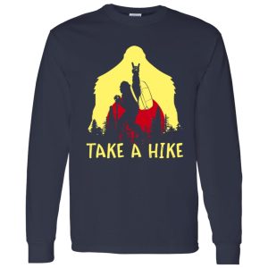 Take A Hike Bigfoot Vintage For Hiking Lovers Shirt