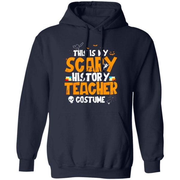 Halloween Scary Costume History Teacher Shirt