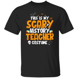 Halloween Scary Costume History Teacher Shirt