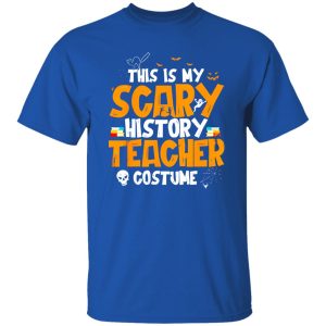 Halloween Scary Costume History Teacher Shirt