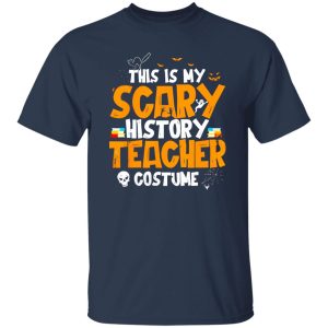 Halloween Scary Costume History Teacher Shirt