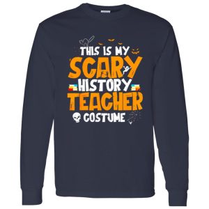 Halloween Scary Costume History Teacher Shirt