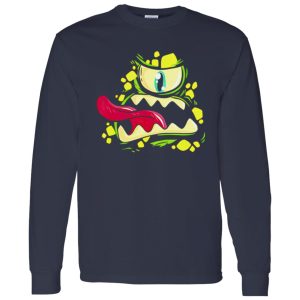 Green Monster Cyclops Gift For Halloween Party Shirt