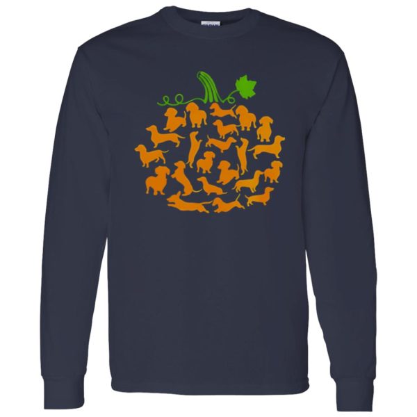 Dachshund Pumpkin Shirt