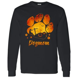 Dog Paw Dog Mom Halloween Shirt