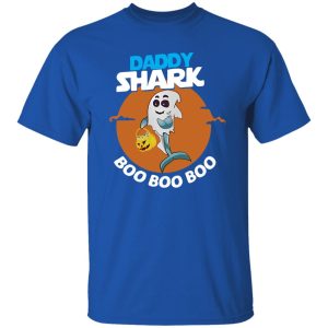 Daddy shark ghost boo boo boo Halloween Shirt