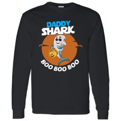 Daddy shark ghost boo boo boo Halloween Shirt