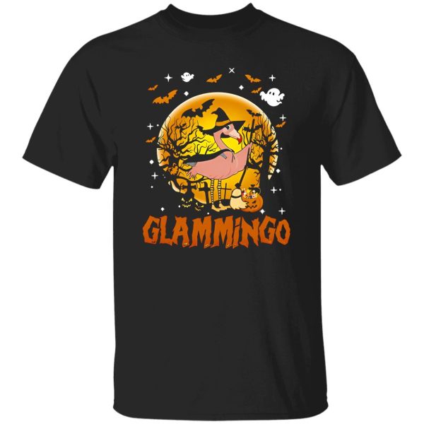 Halloween Glammingo Funny Flamingo Lover Gift Shirt