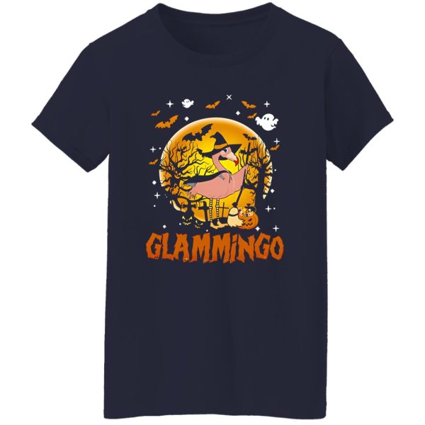 Halloween Glammingo Funny Flamingo Lover Gift Shirt