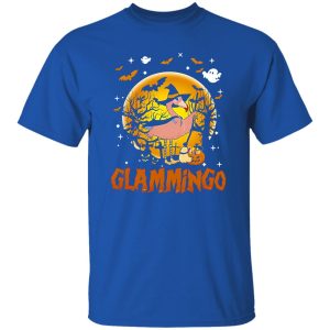 Halloween Glammingo Funny Flamingo Lover Gift Shirt