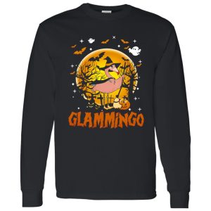 Halloween Glammingo Funny Flamingo Lover Gift Shirt