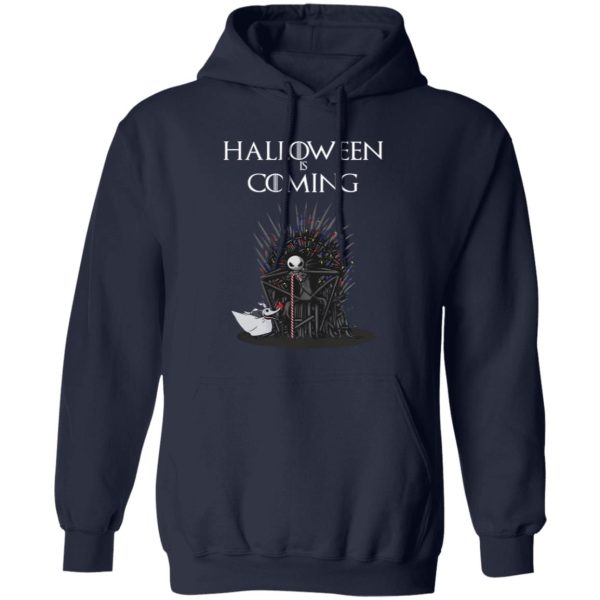 Halloween is coming Jack Skellington Throne Shirt