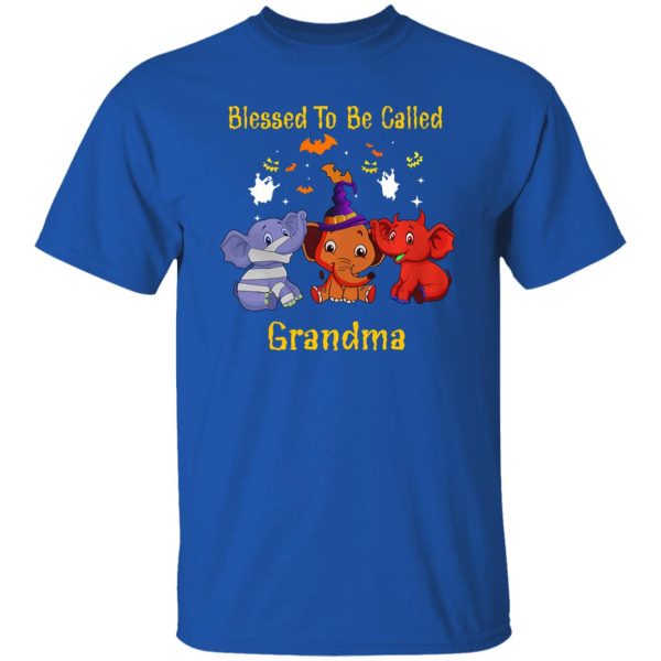 Blessed To Be Called Grandma Elephant Shirt