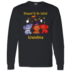 Blessed To Be Called Grandma Elephant Shirt