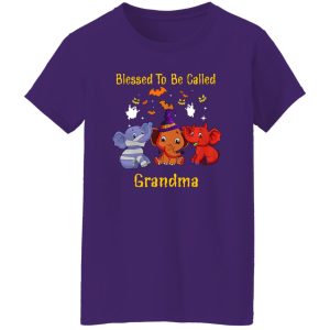 Blessed To Be Called Grandma Elephant Shirt