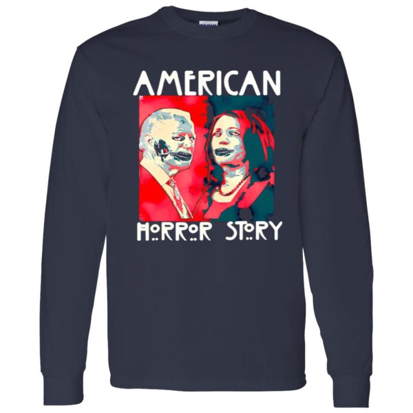 Biden Harris Horror American Story Zombie Halloween Shirt