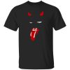 Devil Rolling stones funny Halloween Shirt