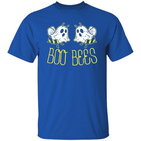 Boo Bees Funny Halloween Matching Couple Her Costume Shirt