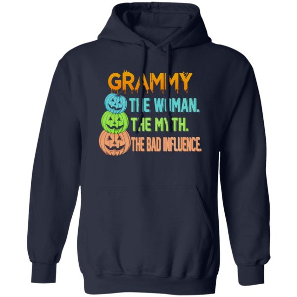 Halloween Grammy The Woman The Myth The Bad Influence Shirt