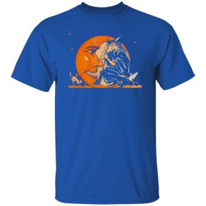 Great Vintage Witch and Moon Halloween Shirt