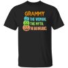 Halloween Grammy The Woman The Myth The Bad Influence Shirt