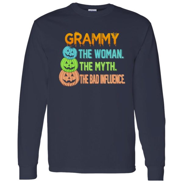 Halloween Grammy The Woman The Myth The Bad Influence Shirt