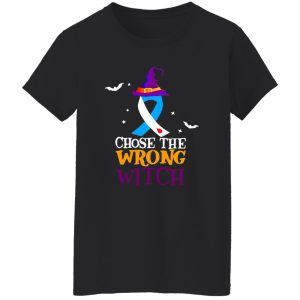 Diabetes Choose The Wrong Witch Halloween Shirt