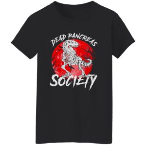 Halloween Dinosaur Diabetes Awareness Dead Pancreas Society Shirt